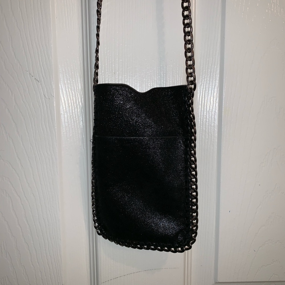 Black Crossbody Phone/ Wallet Holder
